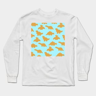 Dino Nuggies (Light Blue) Long Sleeve T-Shirt